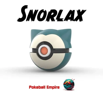 pokeball 143 snorlax 3d models download creality cloud 3d print model - Mito3D