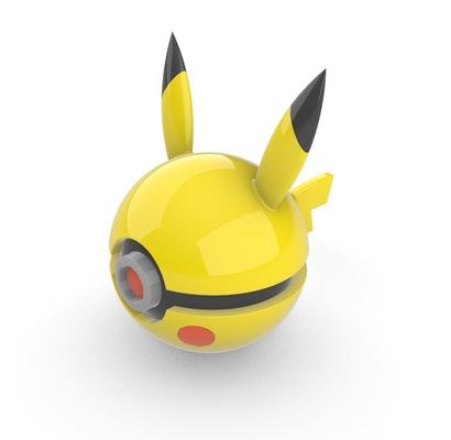 pokeball 25 pikachu 3d modèles télécharger créalité nuage poupées accessoires 3d print model - Mito3D