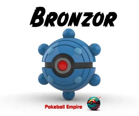 pokebola 436 bronzor 3d modelos baixar crialidade nuvem 3d print model - Mito3D