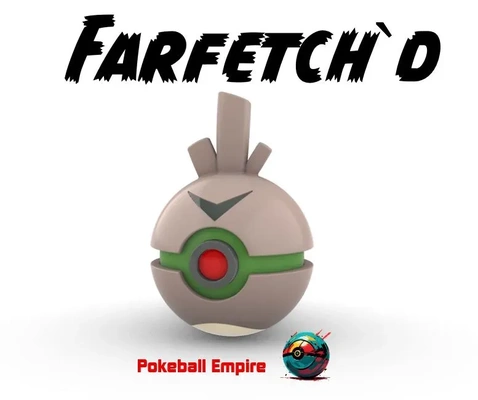 pokeball 83 farfetch'd 3d modèles télécharger créalité nuage 3d print model - Mito3D