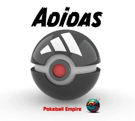 pokeball adidas 3d modèles télécharger créalité nuage 3d print model - Mito3D