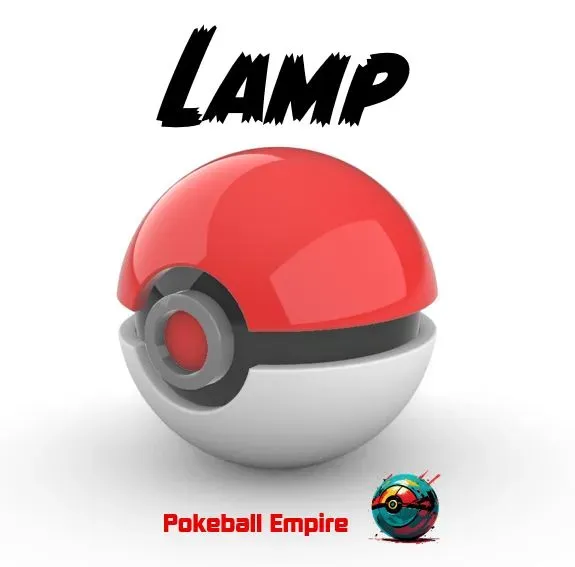 pokeball sıra lamba 3d modeller indir creality bulut 3D print model - Mito3D