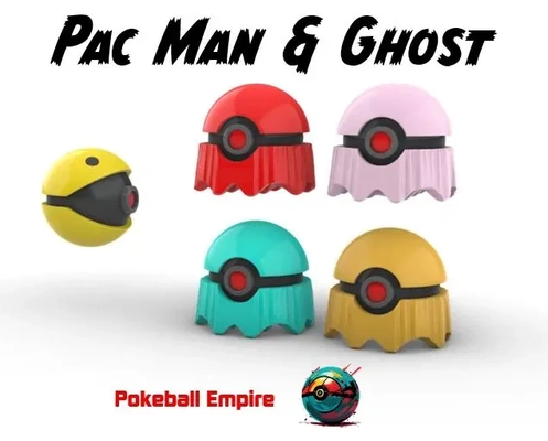 pokeball pac adam hayalet 3d modeller indir creality bulut 3d print model - Mito3D