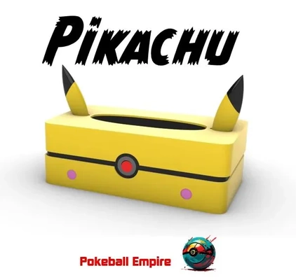 pokebola pikachu tecido caixa 3d modelos baixar crialidade nuvem 3d print model - Mito3D