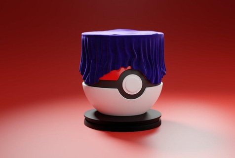 pokeball stand Others 3d print model - Mito3D