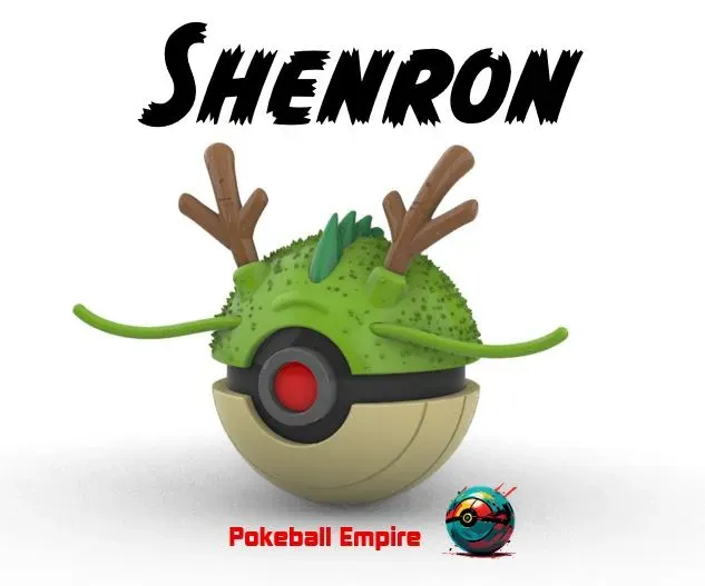 pokeball shenron 3d modèles télécharger créalité nuage 3D print model - Mito3D