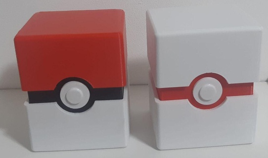 pokemon kart güverte durum kılıf oyuncaklar oyunlar 3d print model - Mito3D