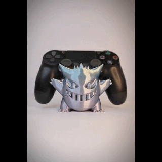 Pokémon Gengar controle video game suporte ficcional personagens 3d print model - Mito3D