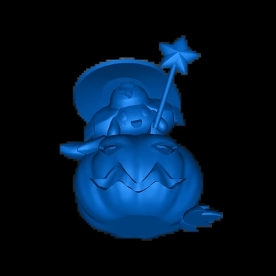 pokemon halloween jirachi 3d models download creality cloud 3d print model - Mito3D