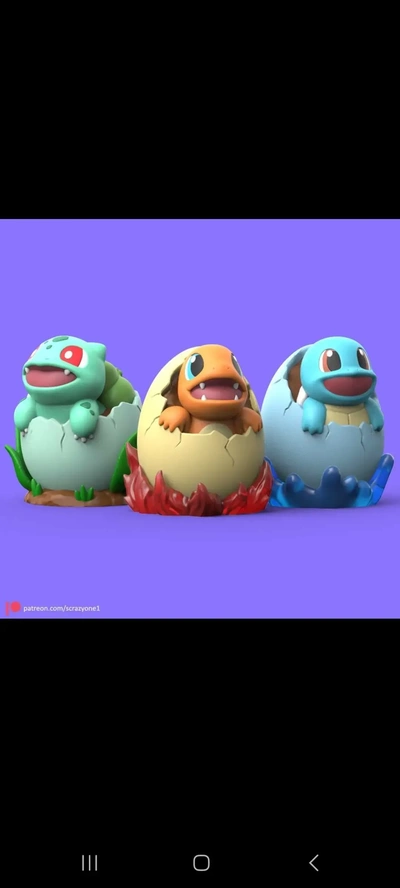 pokémon huevo 3d modelos baixar crialidade nuvem 3d print model - Mito3D