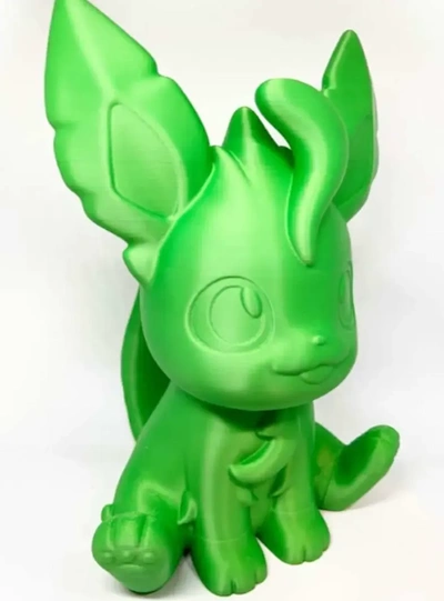 pokémon leafeon 3d modelle download realität wolke 3d print model - Mito3D