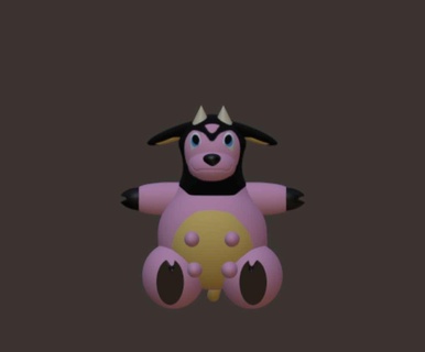 pokemon tanque leche caracteres 3d print model - Mito3D