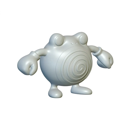 pokemon poliwhirl 61 hazır 3d baskı modeller indir creality bulut 3d print model - Mito3D