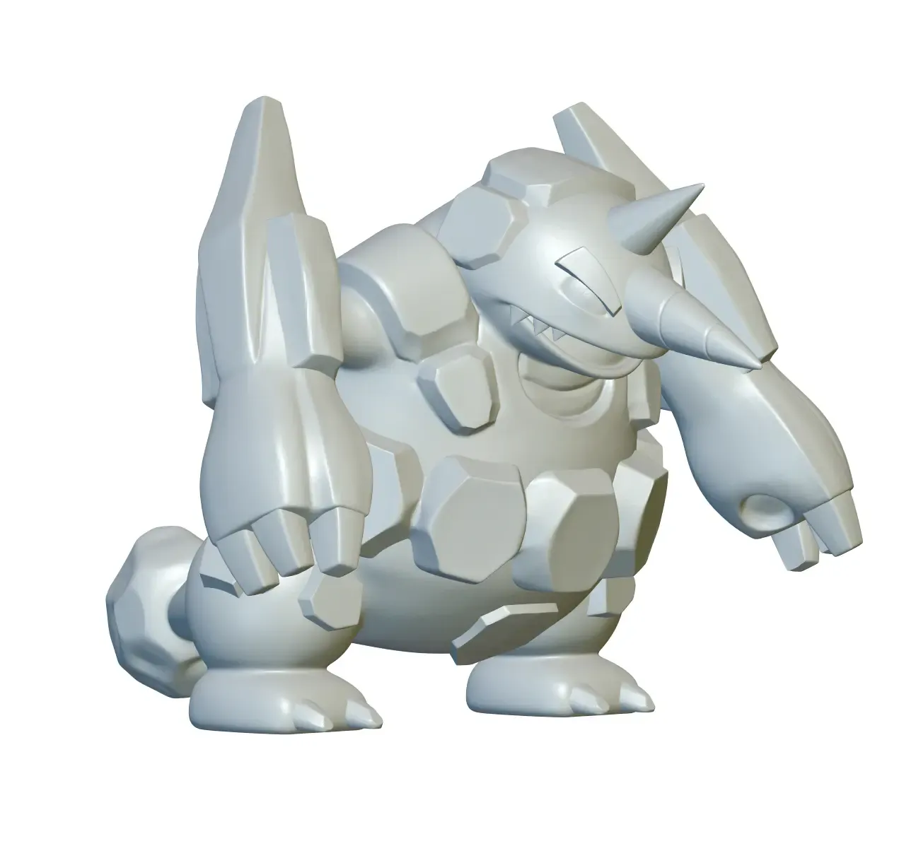 pokemon rhyperior 464 - ready 3d printing models download creality cloud 3D print model - Mito3D