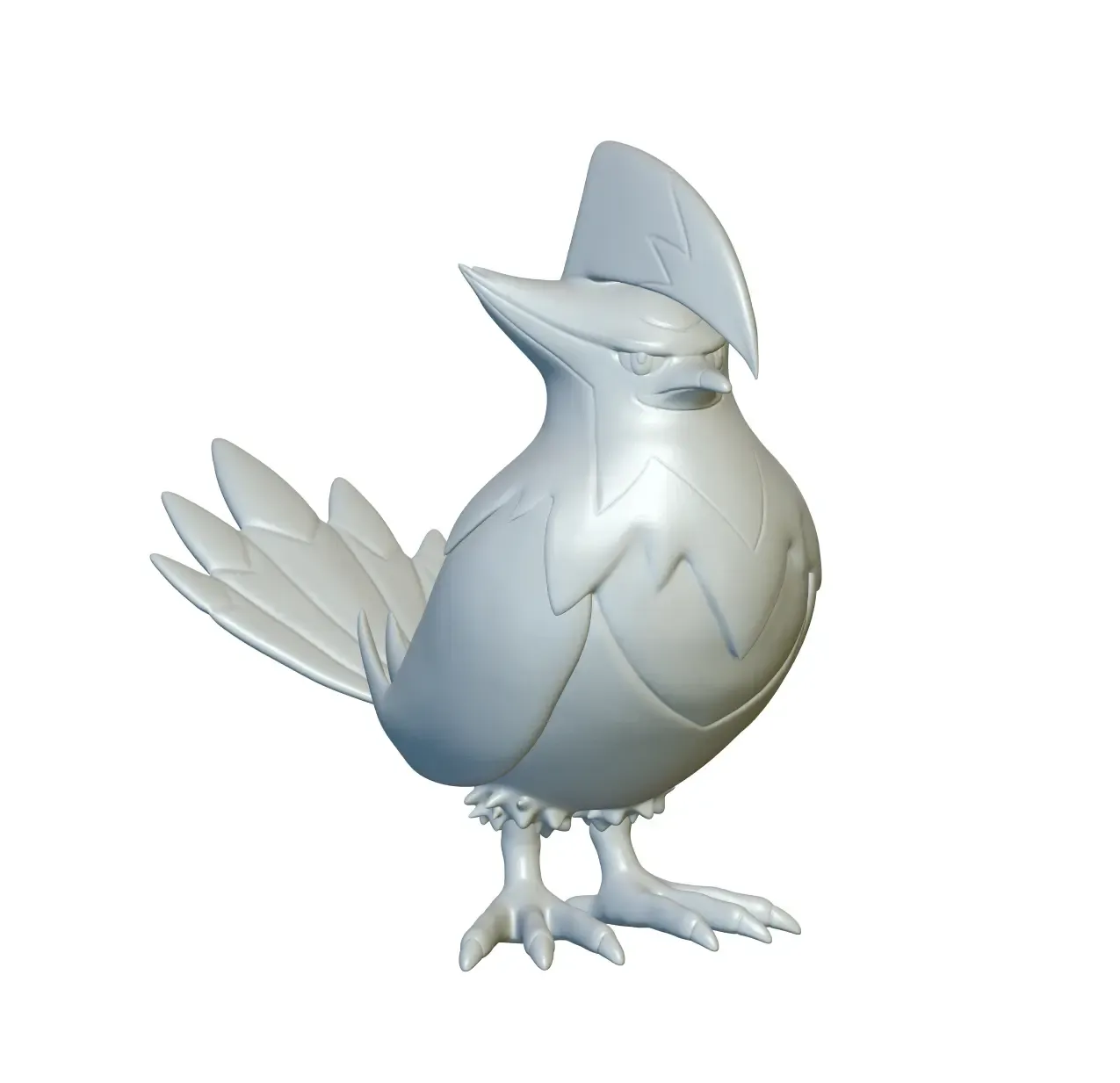 pokemon staraptor 398 - ready 3d printing models download creality cloud 3D print model - Mito3D