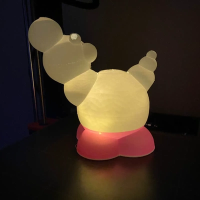 polare orso lampada 3d modelli scarica creality nube 3d print model - Mito3D