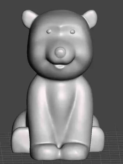 polar urso luz 3d modelos baixar crialidade nuvem 3d print model - Mito3D