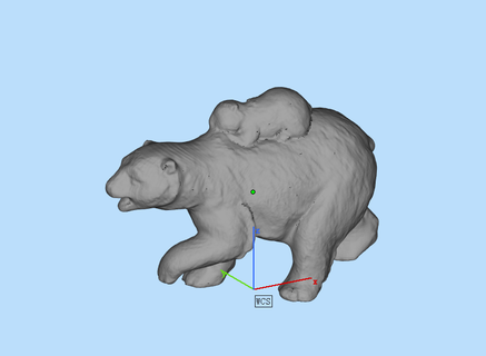 kutup ayısı memeli 3d print model - Mito3D