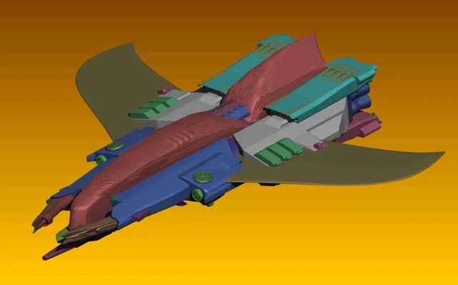 polaris mothership 3d models download creality cloud 3d print model - Mito3D