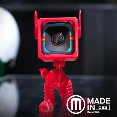 polaroid camarógrafo cubo 3d modelos descargar crealidad nube 3d print model - Mito3D