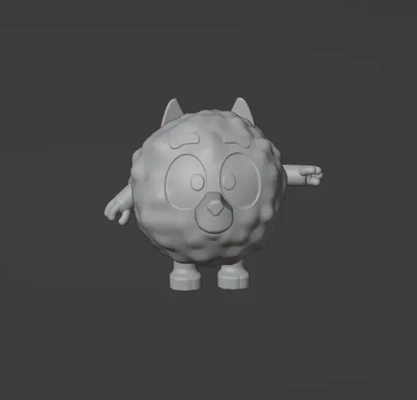 pom bluey arkadaş 3d modeller indir creality bulut 3d print model - Mito3D