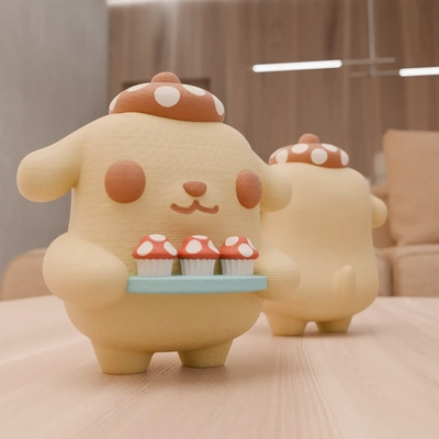 pompompurin funko pop 3d modelli scarica creality nube 3d print model - Mito3D