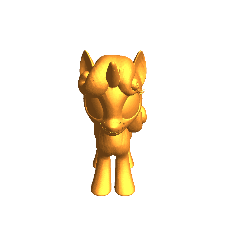 pony Myths 3D print model - Mito3D