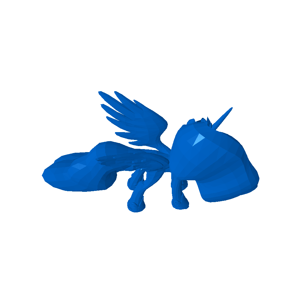 pony miti 3D print model - Mito3D