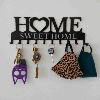 porta llaves llave soporte hogar casa dulce 3d print model - Mito3D