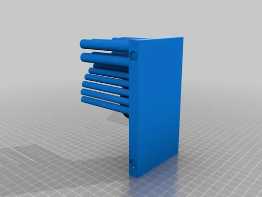 porta pinceaux pintura 3d modèles télécharger créalité nuage 3d print model - Mito3D