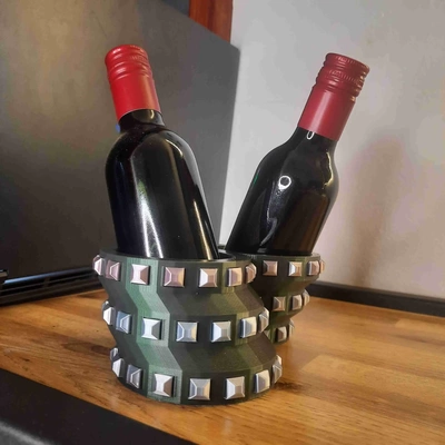 porta vino doble 3d modelle download realität wolke 3d print model - Mito3D