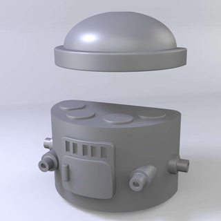 post apocalyptic oven Others 3d print model - Mito3D