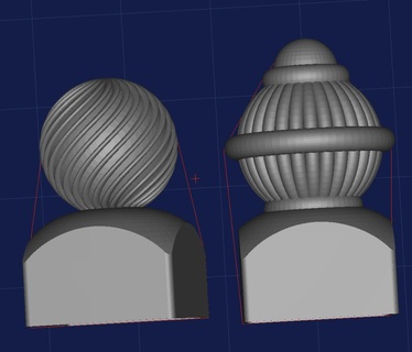 enviar sombrero copa arquitectura paisaje 3d print model - Mito3D