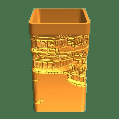 pentola oro 3d modelli scarica creality nube 3d print model - Mito3D