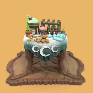 potion table Characters 3d print model - Mito3D
