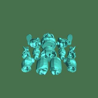 power armor Robots 3d print model - Mito3D