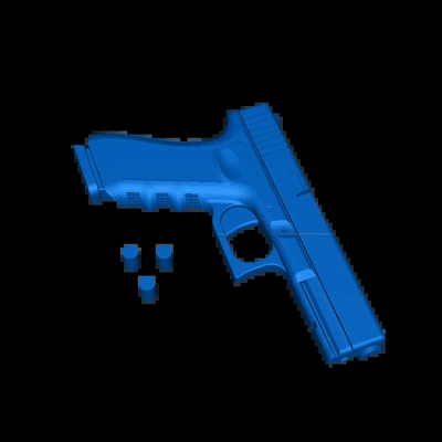 uygulama glock 3d modeller indir creality bulut 3d print model - Mito3D