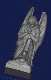 prier angle sculptures culturel reliques 3d print model - Mito3D