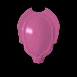 depredador máscara soltero trozo Moda 3d print model - Mito3D