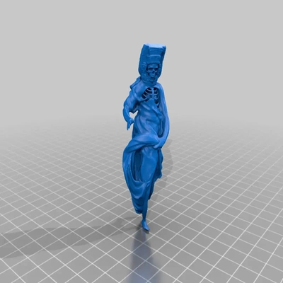 priestess - imperial cultist 3d models download creality cloud 3d print model - Mito3D