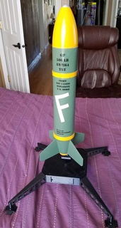 Pringles bomb Modell Rakete 3d print model - Mito3D