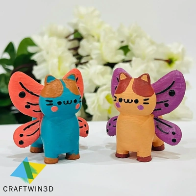 impressão in colocar fada gato 3d modelos baixar crialidade nuvem 3d print model - Mito3D