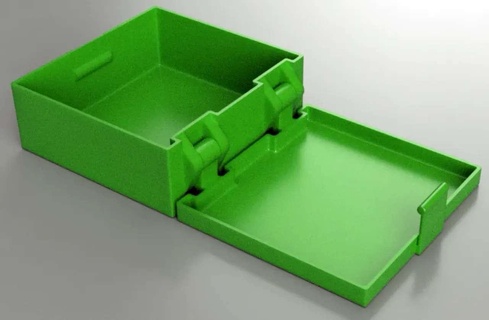 Stampa posto scatola domestico 3d print model - Mito3D