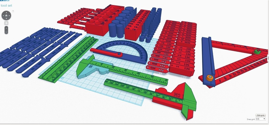 printable precision measuring tools 3d models download creality cloud 3d print model - Mito3D