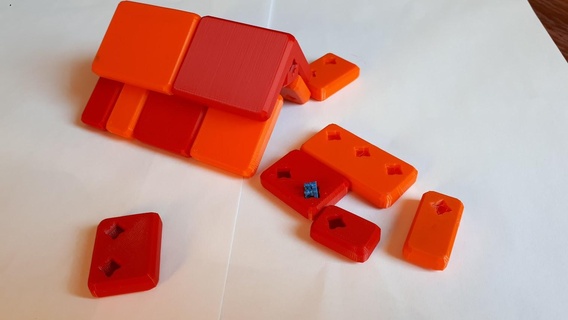 Printablok tuğla oyuncak 3d print model - Mito3D