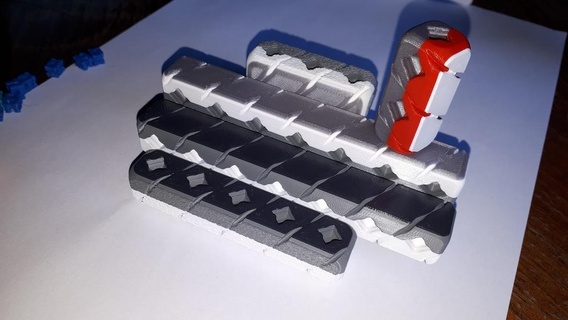 printablok customized pieces Toy Bricks 3d print model - Mito3D