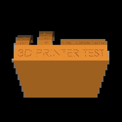 printer test 3d models download creality cloud 3d print model - Mito3D