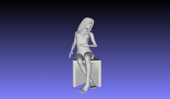 printle xc femme 001 3d modelle download realität wolke frauen 3d print model - Mito3D
