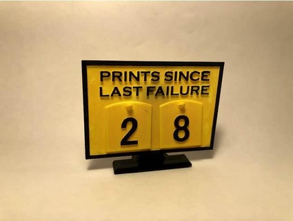 prints failure sign Others 3d print model - Mito3D
