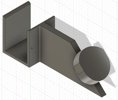 profile heat gun mount Others 3d print model - Mito3D